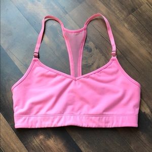 VSX pink sports bra